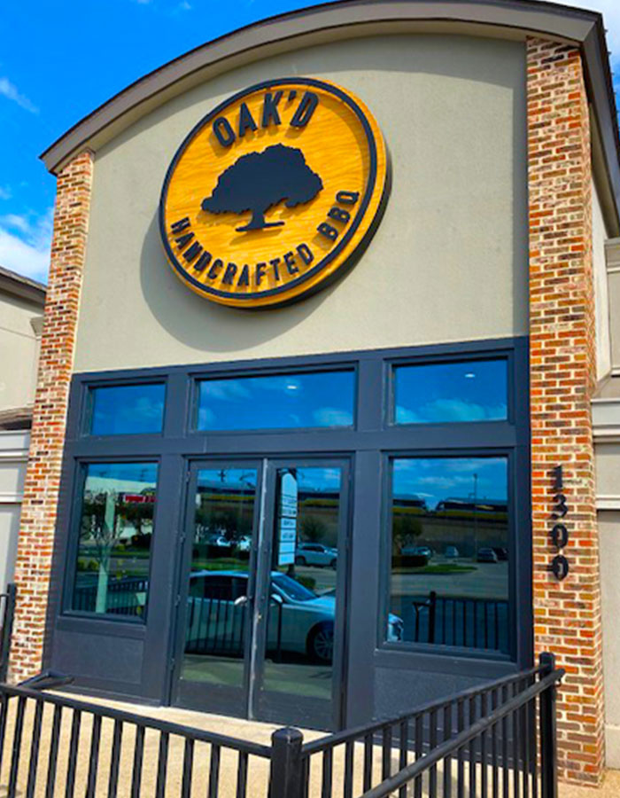 SOTO STRUCTURAL STEEL | Commercial Restaurant - Oak'd BBQ